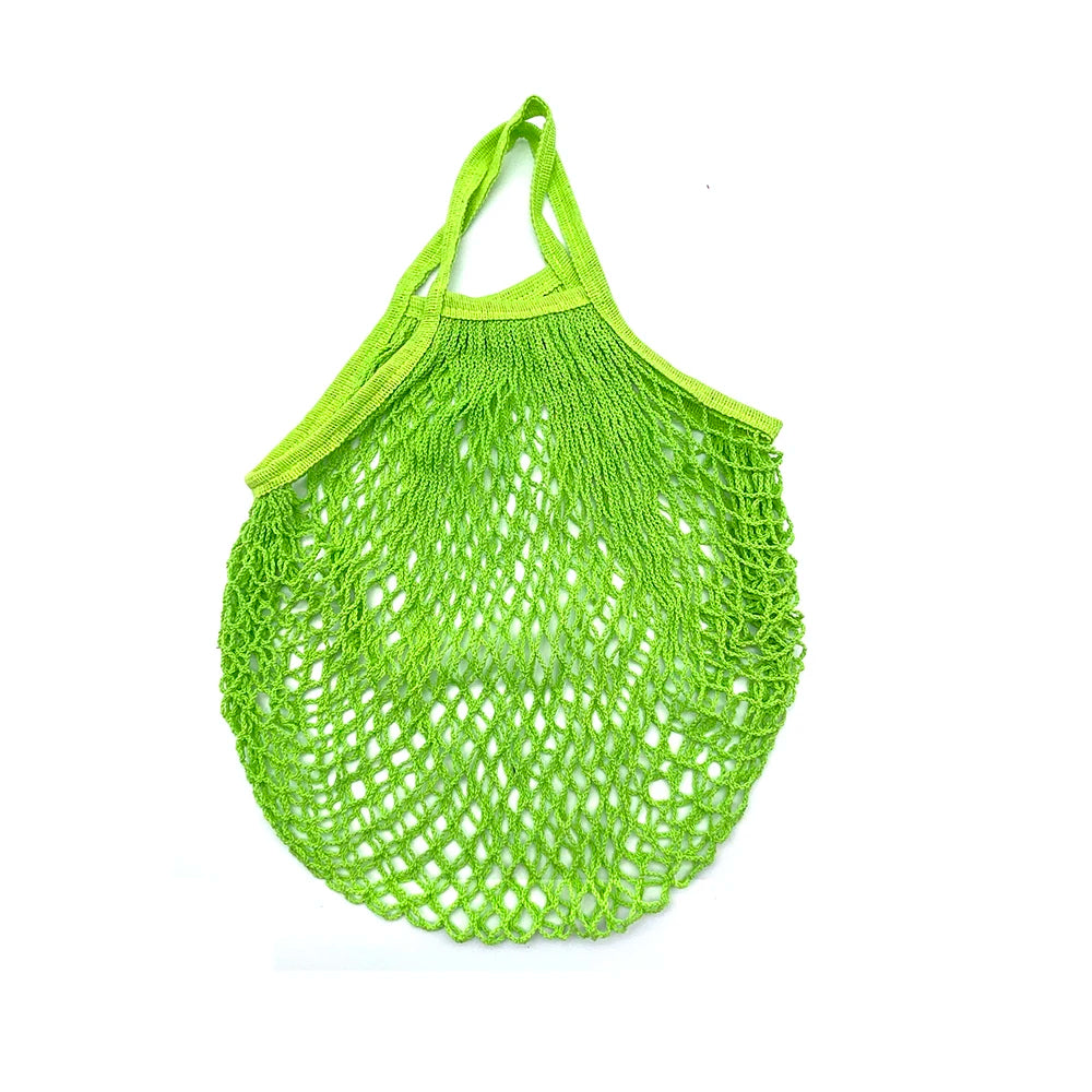 EcoTote™ Portable Reusable Grocery Bag – Cotton Mesh Tote for Shopping, Fruits & Vegetables - BodyMindSpiritSpace