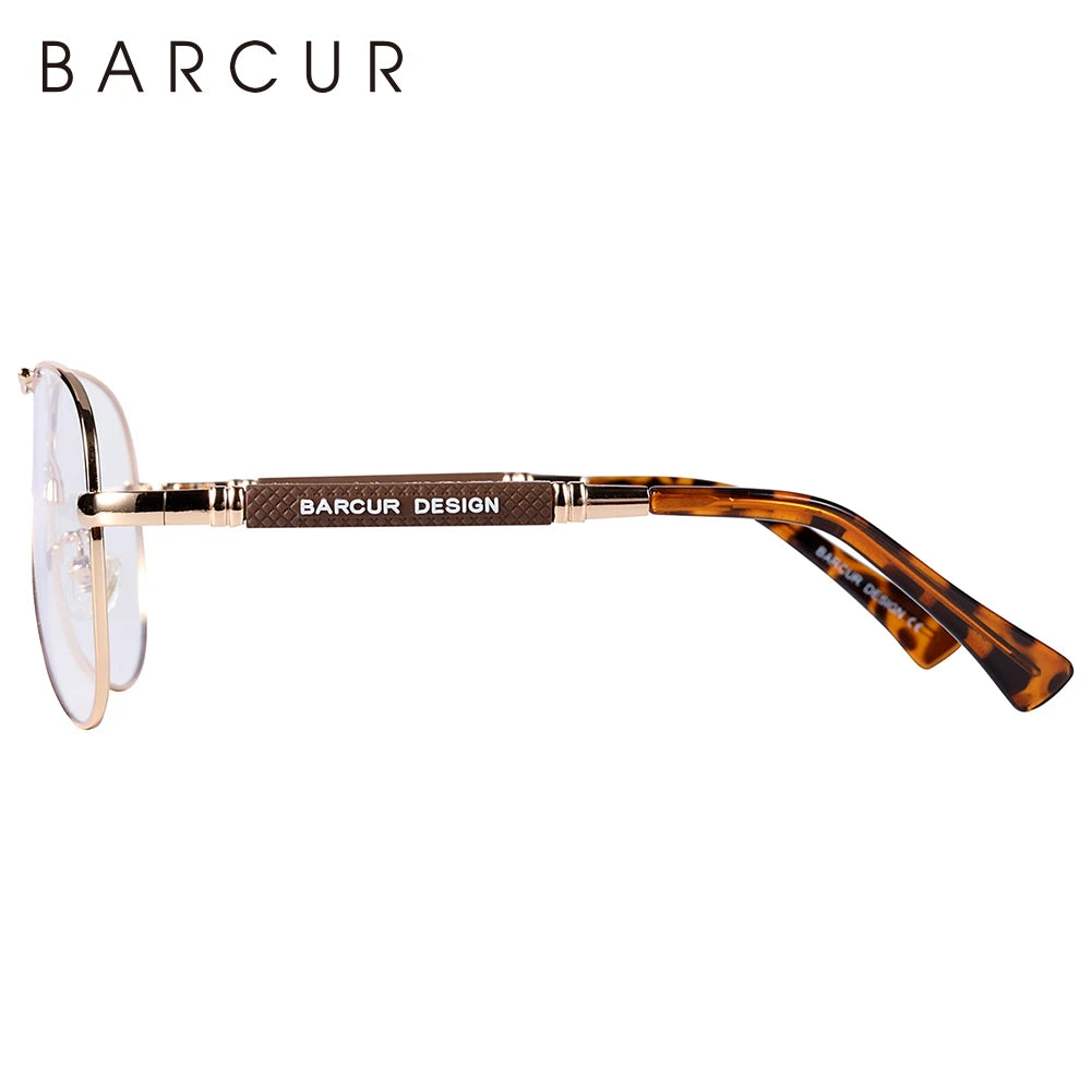 BARCUR™ Premium Anti-Blue Light Glasses – Stylish Pilot Design with UV Blocking & Eye Protection - BodyMindSpiritSpace