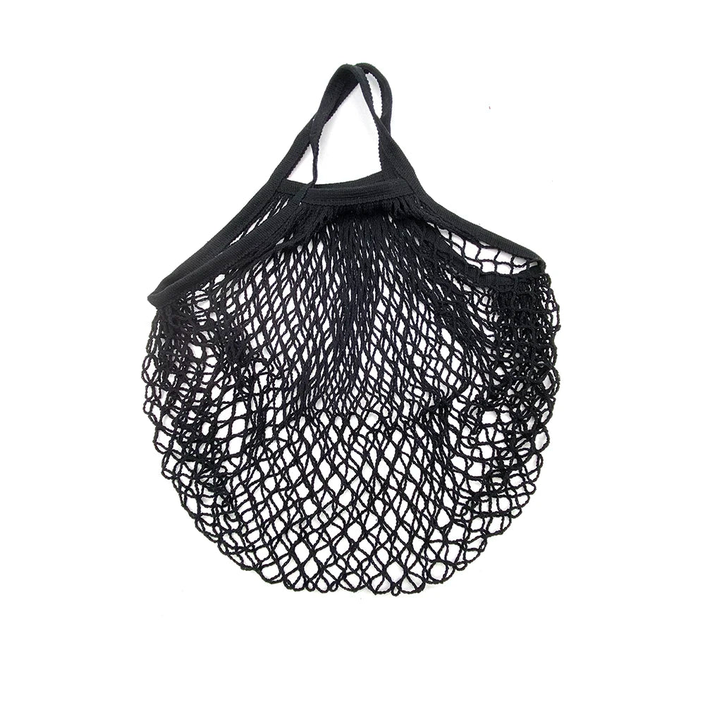 EcoTote™ Portable Reusable Grocery Bag – Cotton Mesh Tote for Shopping, Fruits & Vegetables - BodyMindSpiritSpace