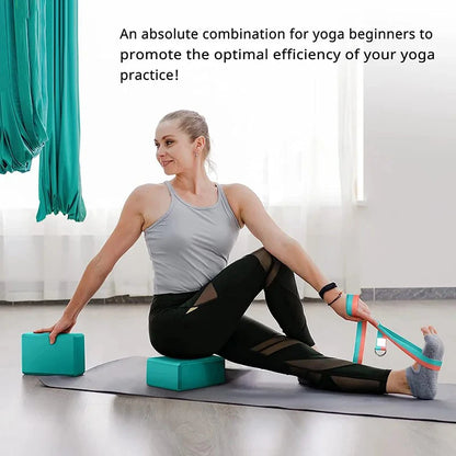 AsanaCore™ – High-Density Non-Slip Yoga Foam Block for Balance & Support - BodyMindSpiritSpace