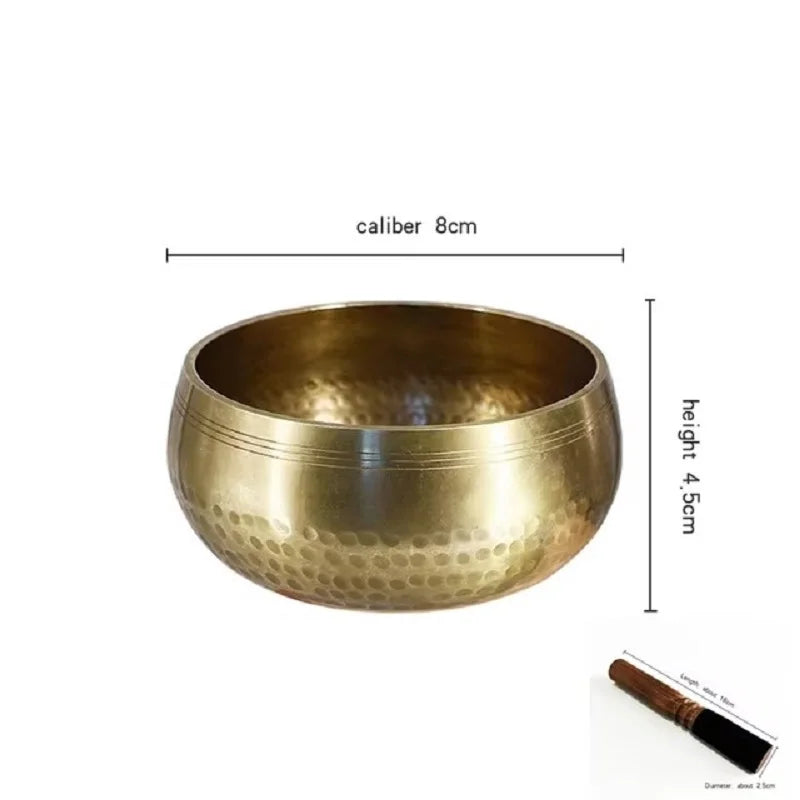 ZenTone™ – Tibetan Singing Bowl Set | Handcrafted Sound Bowl for Meditation &Chakra Healing - BodyMindSpiritSpace