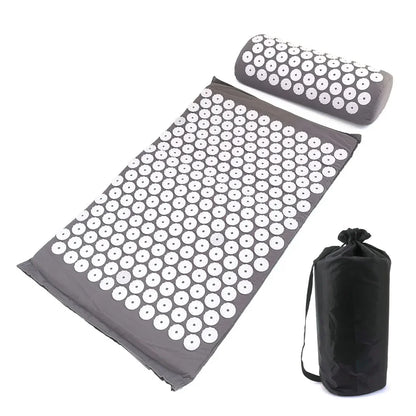 AcuRelief™ Acupressure Mat & Pillow Set – Pain Relief, Stress Reduction & Relaxation - BodyMindSpiritSpace