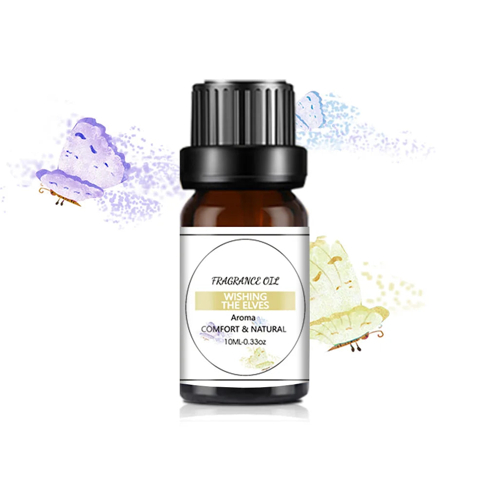 AromaEssence™ 10ml Organic Essential Oil – 33 Natural Scents for Aromatherapy & DIY Crafts - BodyMindSpiritSpace