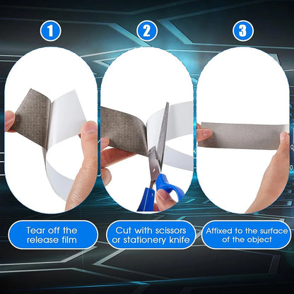 FortiTape™ – Double Conductive Faraday Tape for EMI/RF Shielding & Electrical Repairs - BodyMindSpiritSpace