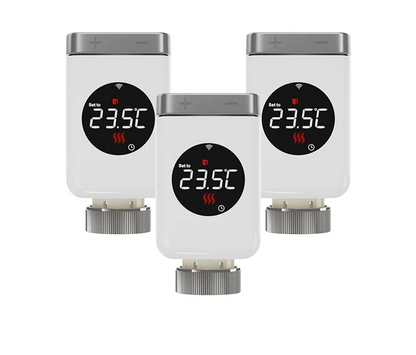 ThermaSync™ –  5 Pcs. Smart Thermostatic Radiator Valve for Intelligent Heating Control - BodyMindSpiritSpace