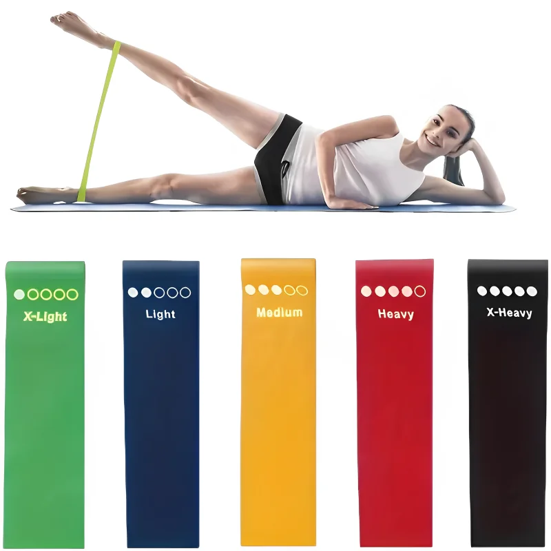 FlexCore™ – 5-Piece Resistance Band Set for Strength Training & Full-Body Workouts - BodyMindSpiritSpace