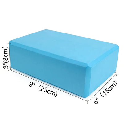 AsanaCore™ – High-Density Non-Slip Yoga Foam Block for Balance & Support - BodyMindSpiritSpace