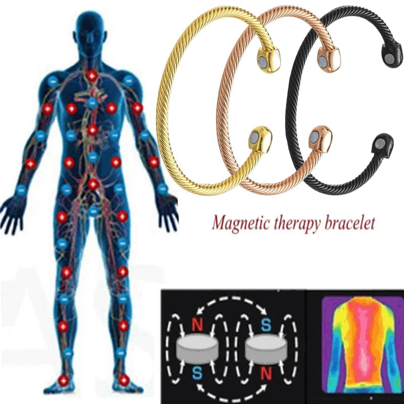 VitalMag™ – Adjustable Magnetic Copper Bracelet for Electromagnetic Balance & Energy Healing - BodyMindSpiritSpace