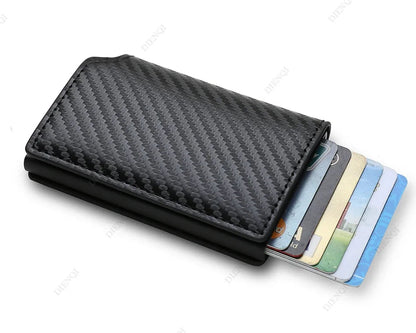 SecureVault™ RFID Card Holder Wallet – Ultra-Slim - BodyMindSpiritSpace