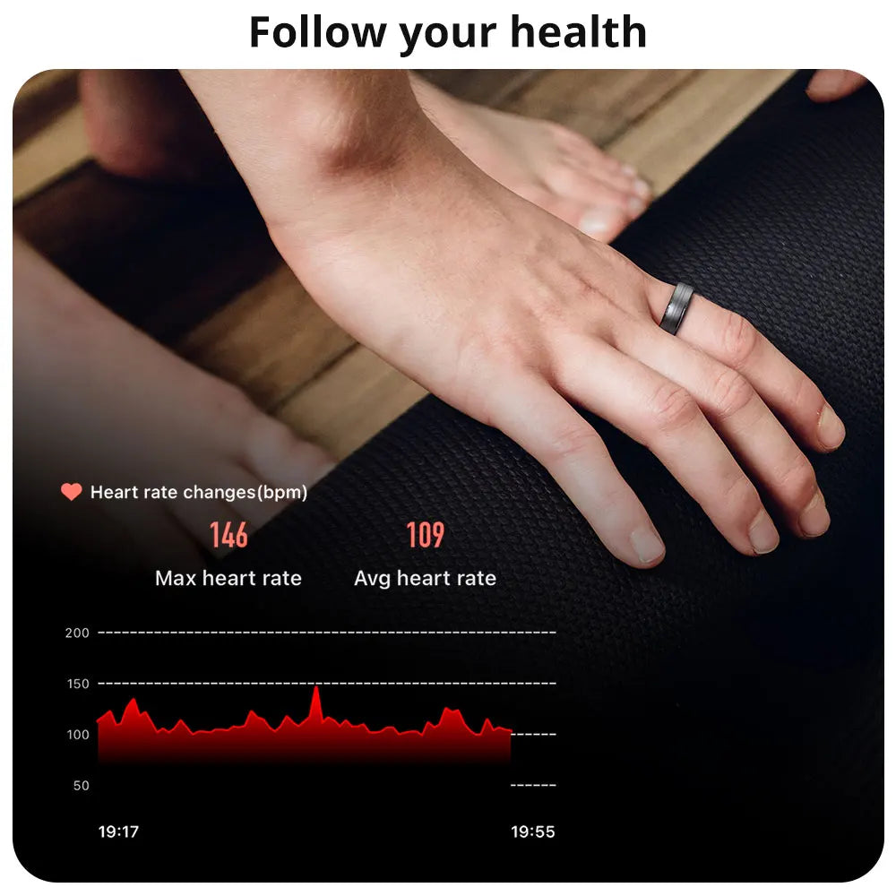 VitalRing™– Smart Ring for Men & Women | Heart Rate, Blood Oxygen & Sleep Monitor - BodyMindSpiritSpace