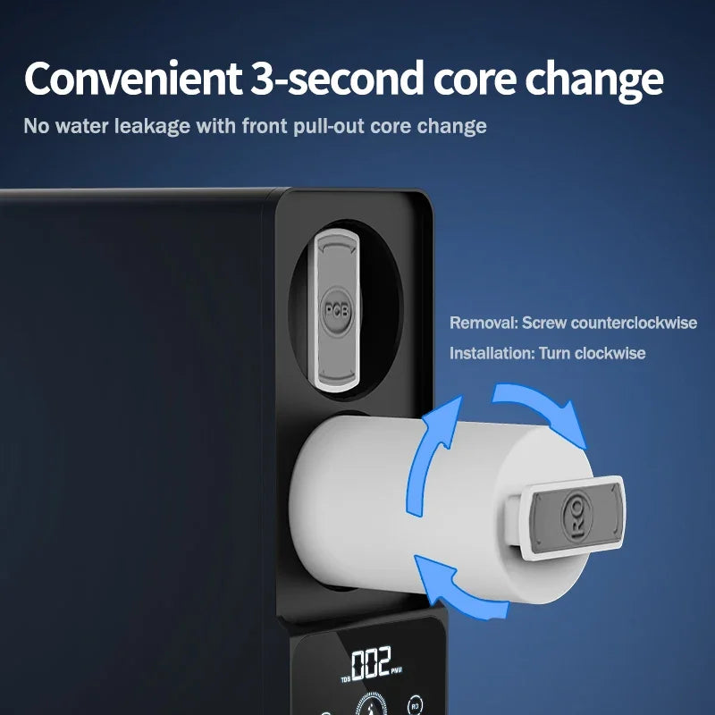 PureFlow™ Tankless Reverse Osmosis System – High-Capacity RO Water Filter for Kitchen & Whole Home - BodyMindSpiritSpace