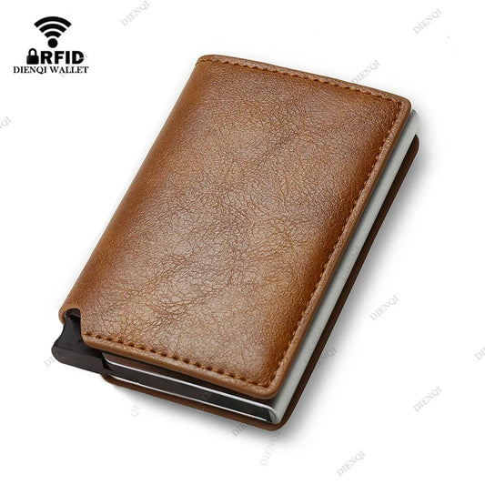 SecureVault™ RFID Card Holder Wallet – Ultra-Slim - BodyMindSpiritSpace