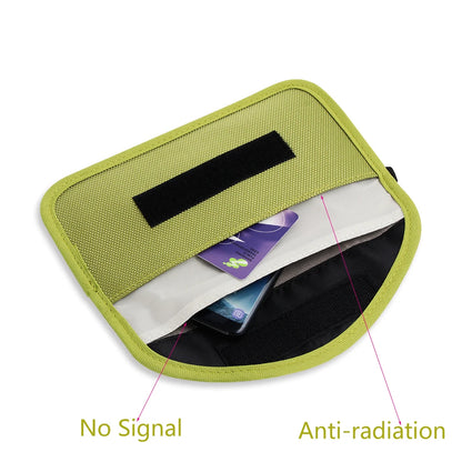 ShieldVault™ Universal Signal Blocker Case – Phone & Car Key Faraday Cage, RFID Safe Fob Pouch - BodyMindSpiritSpace