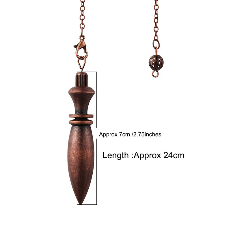 AuricPendulum™ – Copper Divination Pendulum for Dowsing, Energy Work & Meditation - BodyMindSpiritSpace