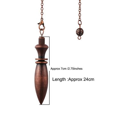 AuricPendulum™ – Copper Divination Pendulum for Dowsing, Energy Work & Meditation - BodyMindSpiritSpace