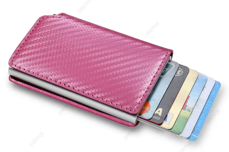 SecureVault™ RFID Card Holder Wallet – Ultra-Slim - BodyMindSpiritSpace