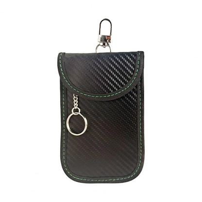 SecureShield™ Signal-Blocking Faraday Car Key Pouch – Wear-Resistant Anti-Theft Organizer - BodyMindSpiritSpace