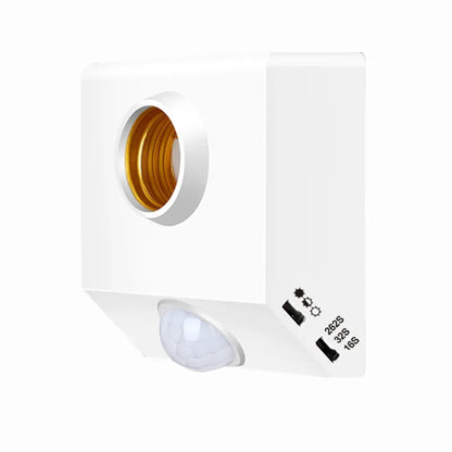 SenseBright™ – Smart PIR Motion Sensor LED Bulb Socket Adapter (E27) - BodyMindSpiritSpace