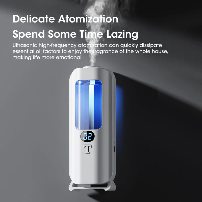 AromaFlow™ Mini USB Aromatherapy Diffuser – Smart Essential Oil Air Purifier for Home & Office - BodyMindSpiritSpace