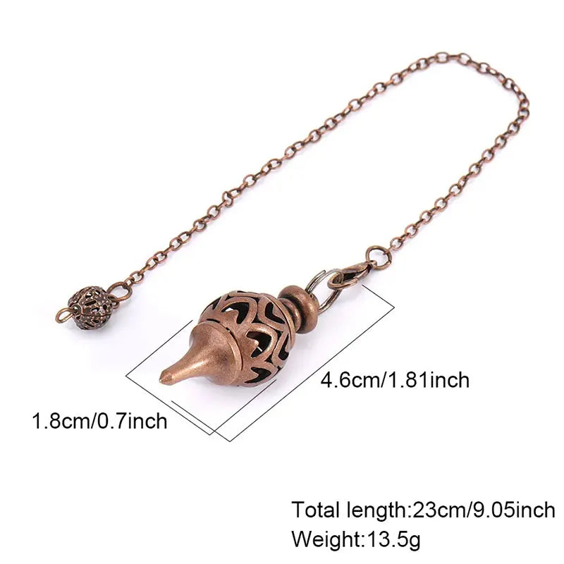 AuricPendulum™ – Copper Divination Pendulum for Dowsing, Energy Work & Meditation - BodyMindSpiritSpace