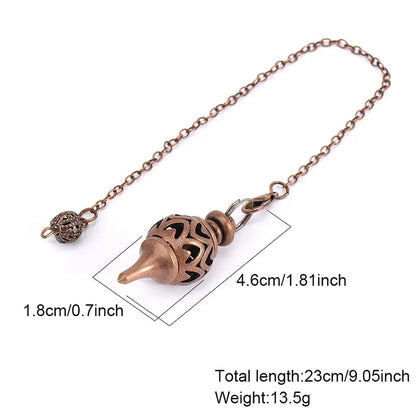 AuricPendulum™ – Copper Divination Pendulum for Dowsing, Energy Work & Meditation - BodyMindSpiritSpace