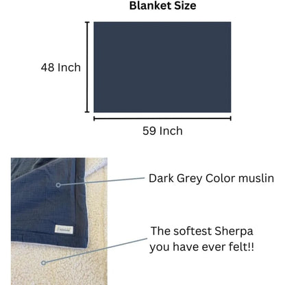 ShieldComfort™ – EMF Protection Blanket with 3-Layer Organic Cotton & Faraday Fabric - BodyMindSpiritSpace