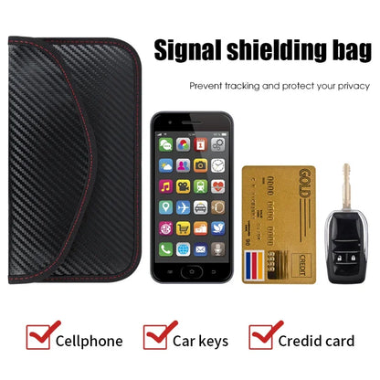 SecureShield™ All-Purpose Faraday Bag – Signal Blocking & Remote Control Shielding Pouch - BodyMindSpiritSpace