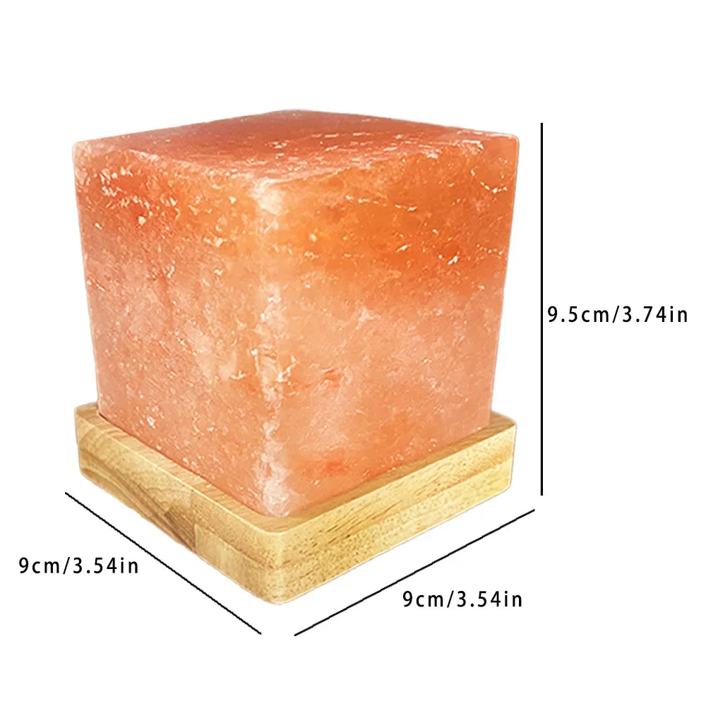 Himalayan Glow™ – Creative Himalayan Salt Lamp with Bamboo Base - BodyMindSpiritSpace