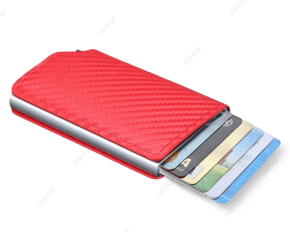 SecureVault™ RFID Card Holder Wallet – Ultra-Slim - BodyMindSpiritSpace