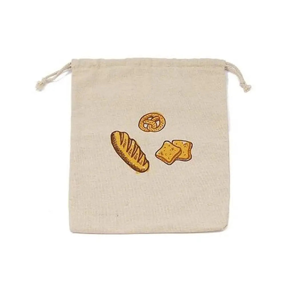 PureLoaf™ Reusable Linen Bread Bag – Unbleached, Washable & Eco-Friendly Storage - BodyMindSpiritSpace