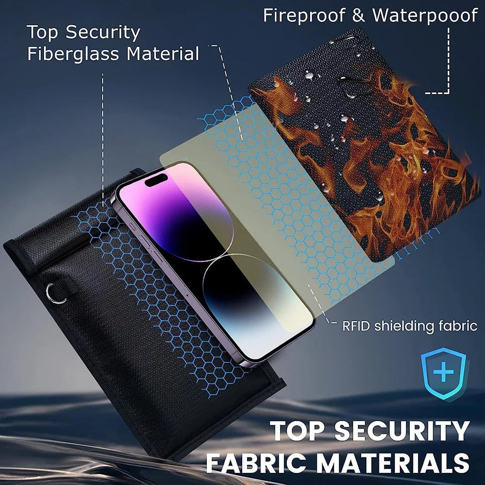 SecureShield™ 5-Piece Faraday Kit – Ultimate Signal Blocking, Fireproof & Waterproof Protection - BodyMindSpiritSpace