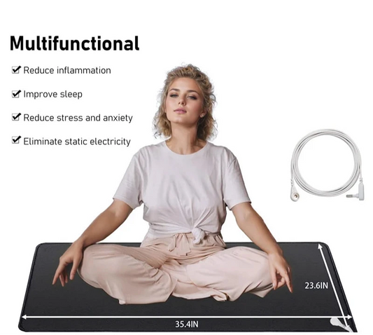 GroundingPro™ – Large Grounding Mat for Improved Sleep & Health - BodyMindSpiritSpace