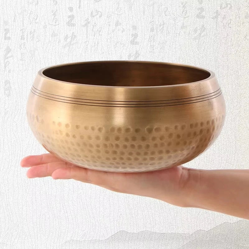 ZenTone™ – Tibetan Singing Bowl Set | Handcrafted Sound Bowl for Meditation &Chakra Healing - BodyMindSpiritSpace