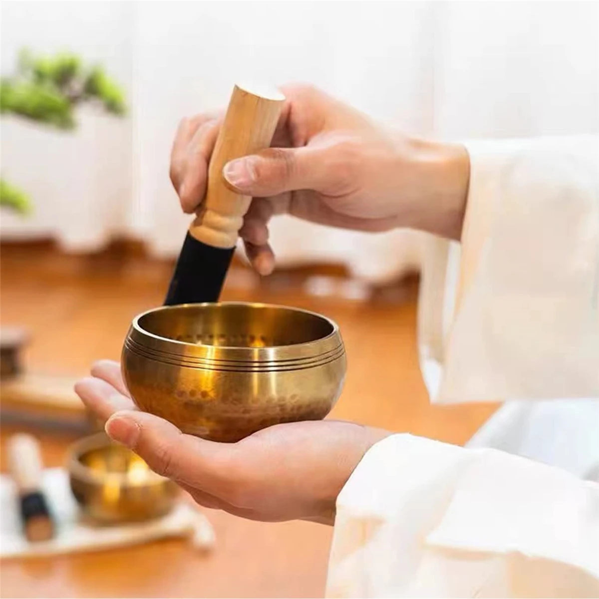 ZenTone™ – Handmade Tibetan Singing Bowl for Meditation & Sound Healing - BodyMindSpiritSpace