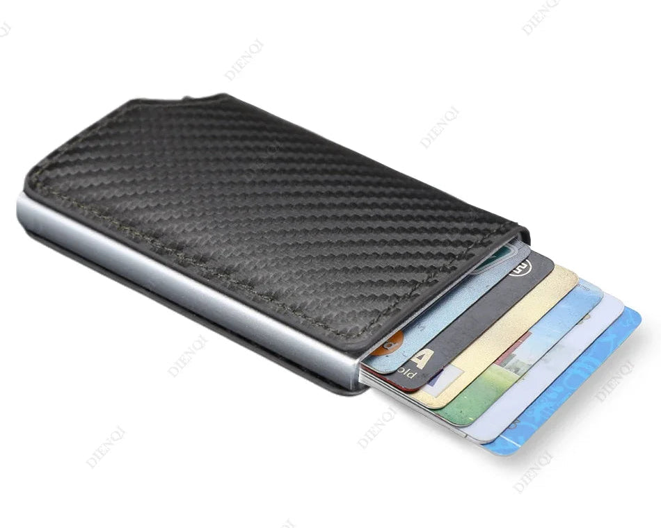 SecureVault™ RFID Card Holder Wallet – Ultra-Slim - BodyMindSpiritSpace