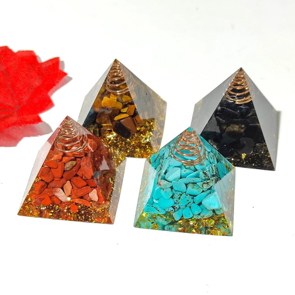 OrgoneBalance™ Natural Crystal Pyramid – Reiki Healing & Energy Balance - BodyMindSpiritSpace