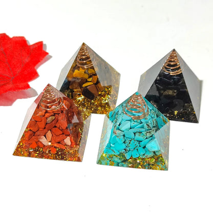 OrgoneBalance™ Natural Crystal Pyramid – Reiki Healing & Energy Balance - BodyMindSpiritSpace