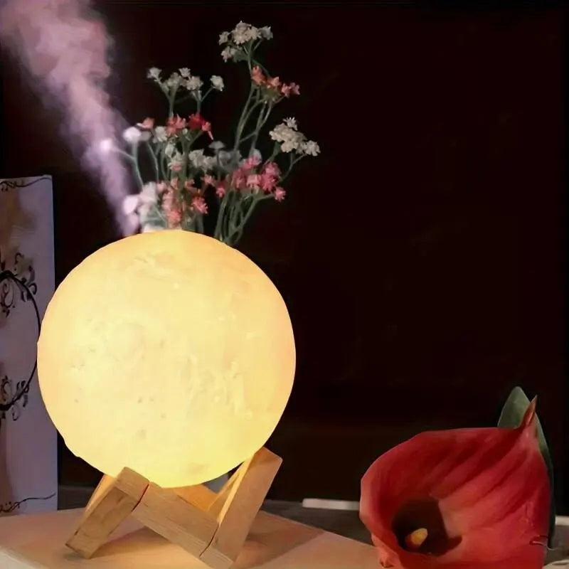 LunarGlow™ – Moon Lamp with Warm LED Light - BodyMindSpiritSpace