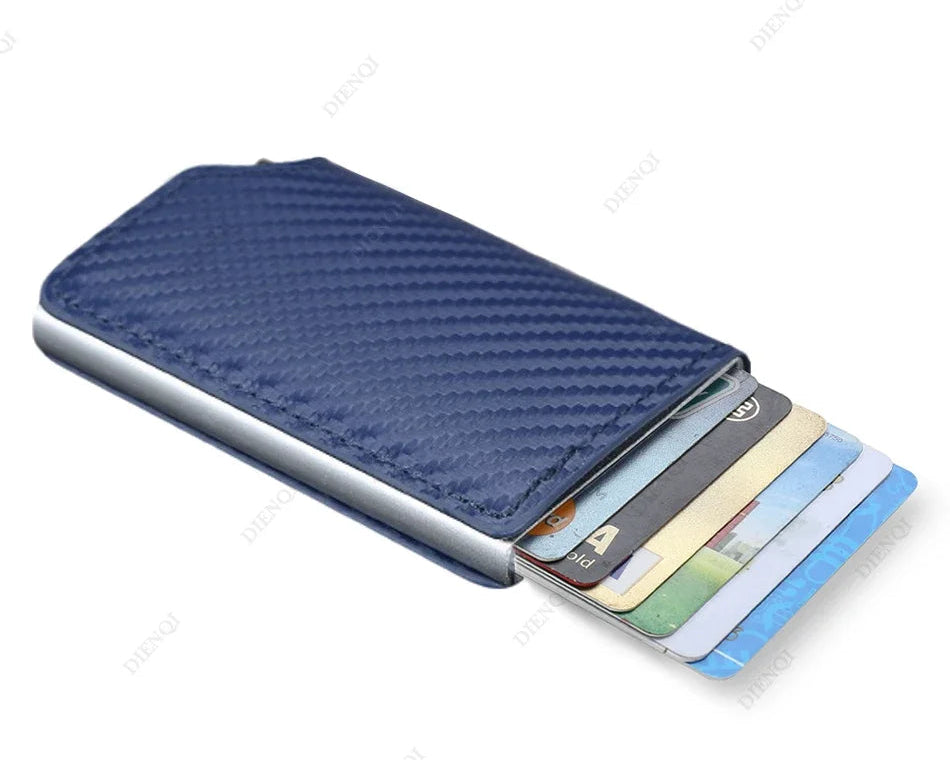 SecureVault™ RFID Card Holder Wallet – Ultra-Slim - BodyMindSpiritSpace