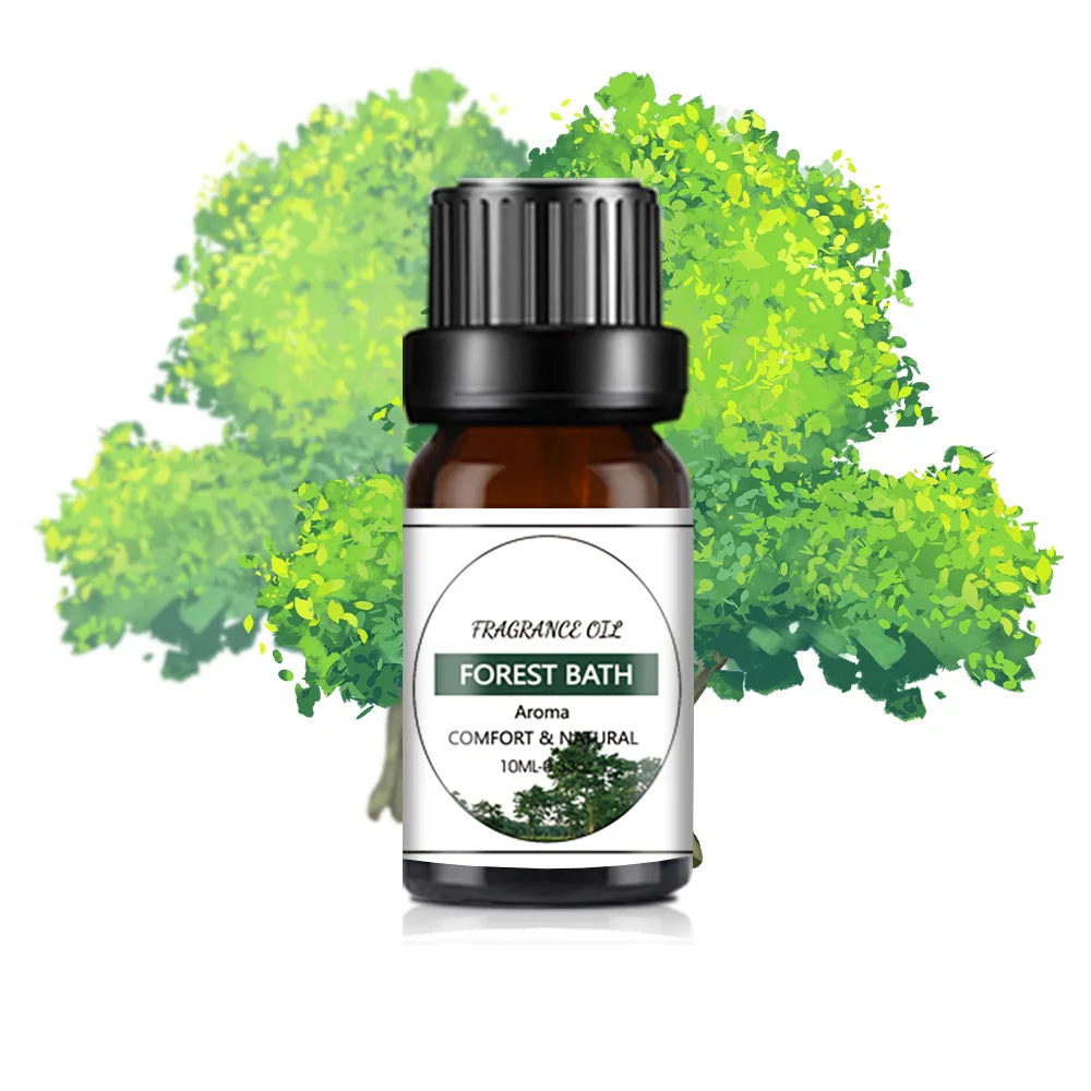 AromaEssence™ 10ml Organic Essential Oil – 33 Natural Scents for Aromatherapy & DIY Crafts - BodyMindSpiritSpace