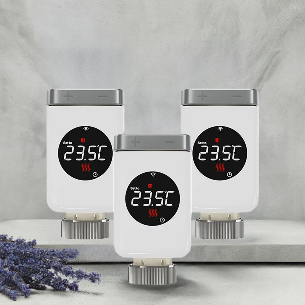 ThermaSync™ –  5 Pcs. Smart Thermostatic Radiator Valve for Intelligent Heating Control